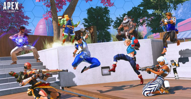 《Apex英雄》携手《街头霸王6》推出限定玩法、英雄皮肤与武器外观 - 配图 《Apex英雄》携手《街头霸王6》推出限定玩法、英雄皮肤与武器外观 - 配图